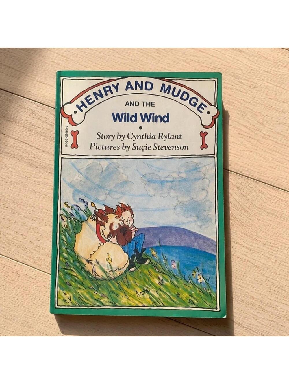 Henry and Mudge and the Wild Wind 1993 Vintage Scholastic Book Cynthia Rylant